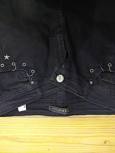 Digər: Qara skinny cins şalvar – KENE JEANS - Rəng: tünd qara - Kəsim — 2