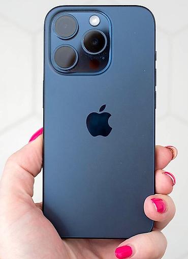 IPhone 15 Pro, 256 GB, Blue Titanium, Zəmanət, Barmaq izi, Face ID lalafo.az -da IPhone 15 Pro, 256 GB, Blue Titanium, Zəmanət, Barmaq izi, Face ID