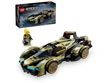 детские крылья: НОВИНКА ИЮНЯ 2024!Lego 76923 Speed Суперкар Lamborghini Lambo V12