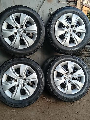 təkərlər r15: İşlənmiş Disk təkər Hyundai 195 / R 15, 5 Boltlu — 1