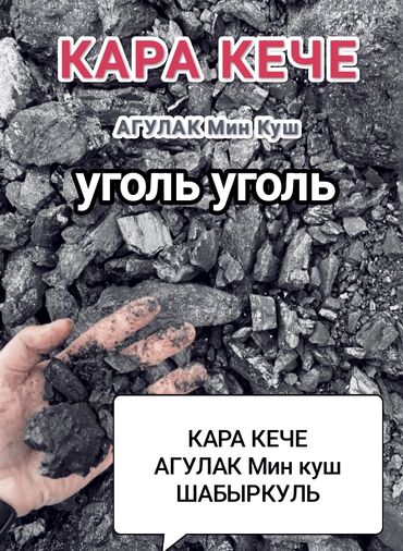 бак кочот: Кара-Кече көмүрү, Өзү алып кетүү, Акылуу жеткирүү, Дүңүнөн, Фракциясы: Чоң (Ч), Каптарда