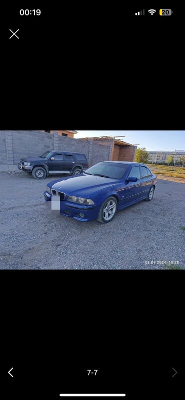 bmw автомобил: BMW 5 series: 2001 г., 3 л, Автомат, Бензин, Седан