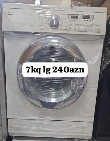 Paltaryuyan maşınlar: Paltaryuyan maşın LG, 7 kq, İşlənmiş, Avtomat, Ünvandan götürmə, Ödənişli çatdırılma