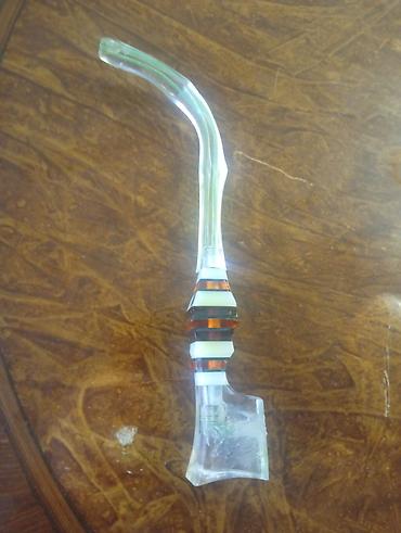 Şüşə nargilə/trubka ucu (mouthpiece) - Material: qalın, şəffaf lalafo.az -da Şüşə nargilə/trubka ucu (mouthpiece) - Material: qalın, şəffaf