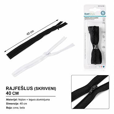 KMT Providni dispenzer za lepljivu kese sa rajsferšlusom – crni/beli