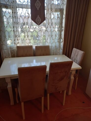 qonaq desti: Б/у, Журнальный стол, Комод, Стол и стулья, Турция