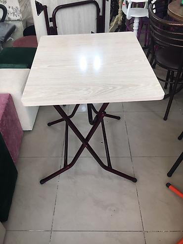 Masalar: Qatlana bilən kvadrat masa - Üst səth: Açıq ağac naxışlı laminat — 3