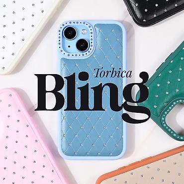 7 tablet: Maska Bling za iPhone 15 6.1 crna. Uz brzu dostavu i sigurnu kupovinu — 1