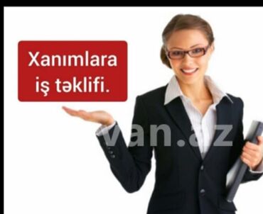 Kassirlər: Satış məsləhətçisi tələb olunur, Yalnız qadınlar üçün, 18-29 yaş, Aylıq ödəniş