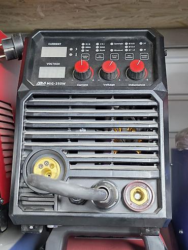 сварка 4 в 1: Инверторный сварочный аппарат ABM MIG‑250W Описание: - — 1