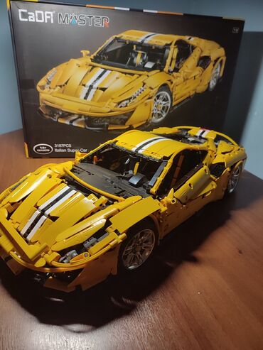 набор детский: Lego Technic набор ферари на моторох, 3178 запчастей 1:8 маштаб