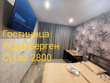 Посуточная аренда квартир: 1 комната, Телевизор