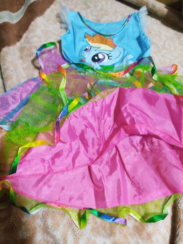 Donlar: Rəngarəng qız uşağı paltarı – “My Little Pony” motivli - Üst hissə — 4