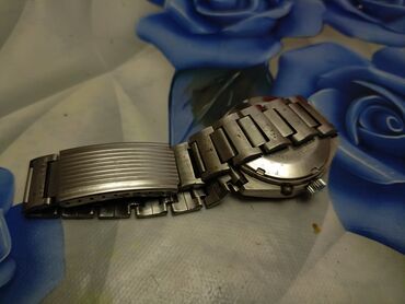 женские серебряные серьги: Наручные часы, цвет - Серебристый