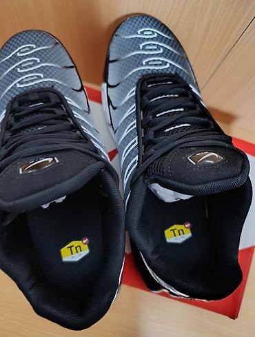 patike za more: Nike Air Max Plus (TN) patike – crno/sivo/belo made in Vijetnam sa — 9