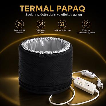 Termosapka,termoşapka,termal papaq 🔥 Saç üçün Termal Papaq – Keratin