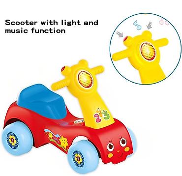opozit papuce: BBO Toys guralica sa muzikom 18m+ (HE0821-80) Opis: - Dečija guralica — 2