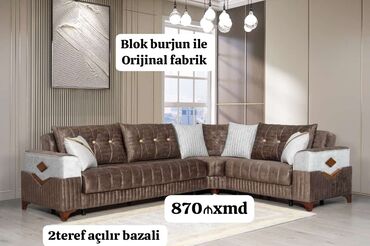 Divanlar: Künc divan, Yeni, Açılan, Bazalı, Parça, Şəhərdaxili pulsuz çatdırılma