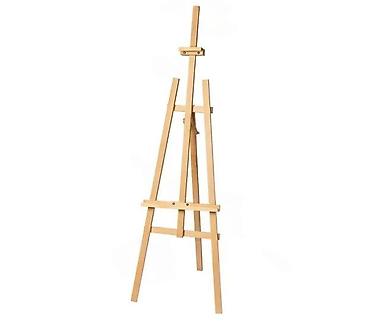 Slike i ramovi: Drvena slikarska štafelaj (studijski/akademski tip) - Model: ars nova — 1