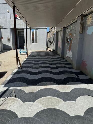 Plitə işləri: Tamet Aqlay Qabancik Kafel Metlax işləri görülür.Heyet Ve Bağ — 7