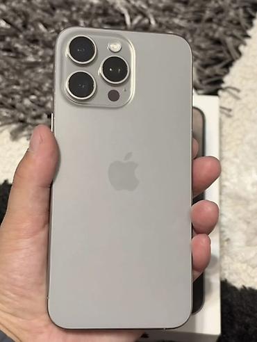 принтер каракол: IPhone 15 Pro Max, 256 ГБ, цвет светло‑серый (Titanium) Батареясы — 1