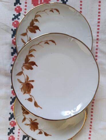 Другие товары для кухни: Продается 1. тарелка фарфор от набора Мальва 19 см Барановка СССР — 15
