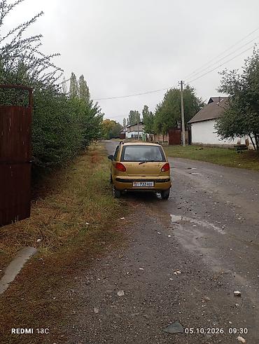 Microcar: Daewoo Matiz: 2000 г., 0.8 л, Кол менен иштөөчү — 8
