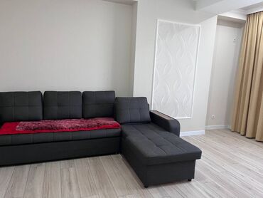 долгосрочная аренда квартиры в бишкеке: 2 комнаты, Риэлтор, Без подселения, С мебелью полностью