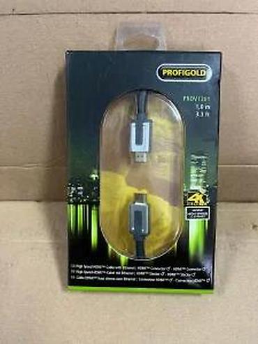 Aksesoari za TV i video: PROFIGOLD Vision PROV1201 HDMI kabl – 1,0 m (3,3 ft) - High Speed — 10