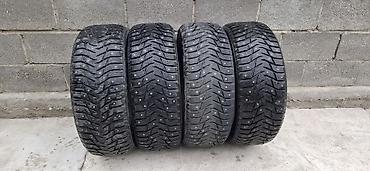 Шиналар жана дисктер: Шиналар 215 / 55 / R 17, Winter stud, Жаңы, Комплект, Кытай, Sailun — 4