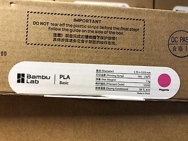 3D Qələmlər: Bambu Lab PLA filamentləri – 3D çap üçün Variantlar: - PLA Basic – — 14