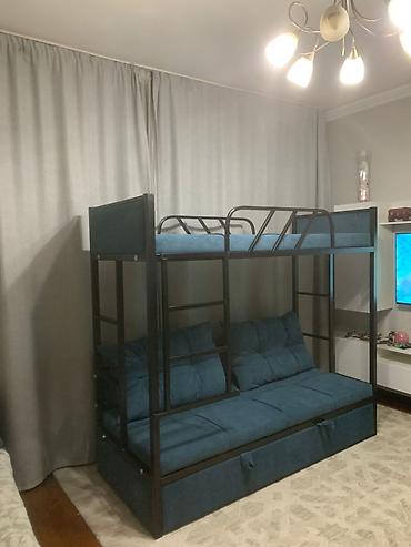 Двухъярусные кровати: Двухъярусная кровать, Новый, С выкатной системой — 7