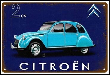 haljinica kvalitetna: Dekorativna metalna retro tablica - CITROEN Dekorativna metalna retro