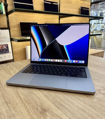 ковер для мыши: Ультрабук, Apple, 16 ГБ ОЗУ, Apple M2 Pro, 14 ", Б/у, Для работы, учебы, память SSD