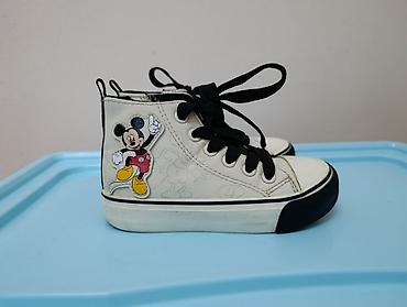 mickey mouse: Rəng - Ağ Krossovkalar, Ölçü: 26, Uniseks — 4