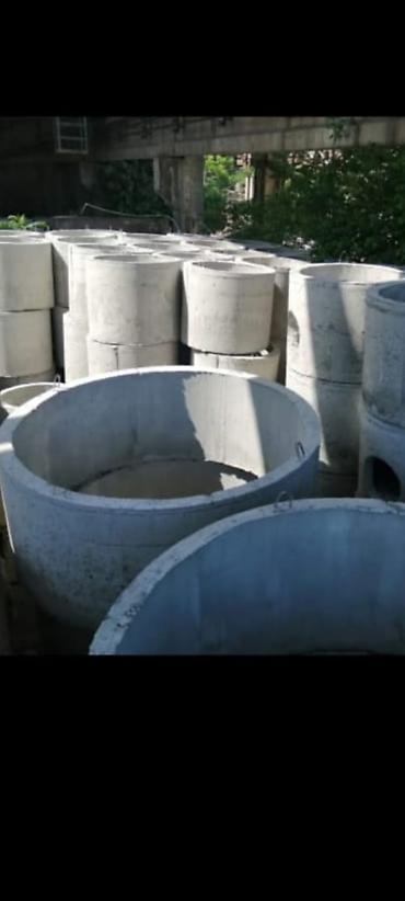 İnşaat betonu: Beton halqalar, kanalizasiya quyularının, su quyularının və digər — 10