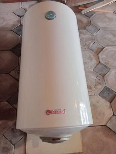 su aparatı: Thermex su qızdırıcısı (elektrik, silindrik model) 100 litirlik — 1