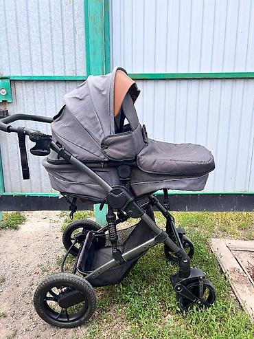 Коляски: Продается коляска б/ у 3000с. Имеется сумка для мам. Сетка от — 6