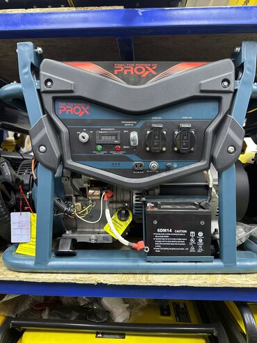 Наборы инструментов: *Генератор прокс Prox оригинал Чистыми 6 кВт выдает бензиновый