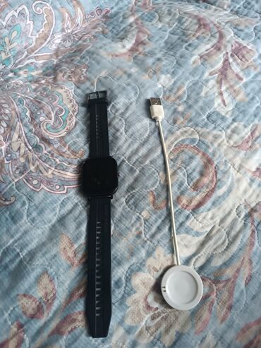 apple watch satilir: İşlənmiş, Smart saat, Apple, Sensor ekran, rəng - Qara