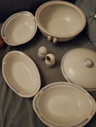 Boşqablar: Boşqablar, 14 ədədli dəst, Şüşə, Rusiya — 5