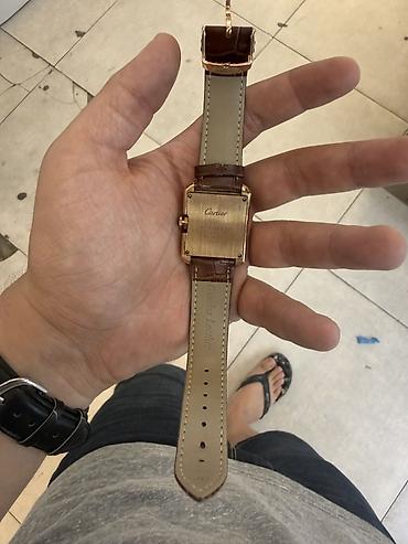 sımart saatlar: Yeni, Qol saatı, Cartier, rəng - Qızılı — 3
