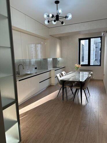 ремонт домов: 3 бөлмө, 108 кв. м, Элитка, 7 кабат, Дизайнердик ремонт