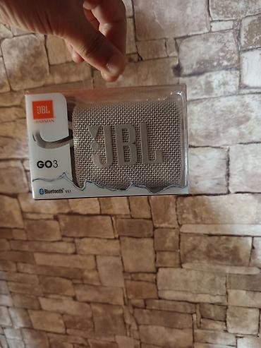 jbl boombox en ucuz: Yeni JBL Kolonka, Növ - Bluetooth, rəng - Qızılı — 1