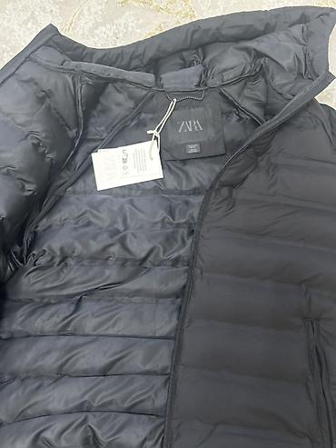 коляска изи волкер: Пуховик ZARA с капюшоном, черный. Куртка не носилась новая!!! Продам — 2