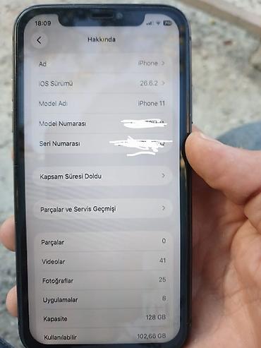 adapter iphone: IPhone 11, 128 GB, Qara, Face ID — 6