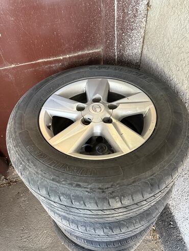 Колеса в сборе: Колеса в сборе 225 / 60 / R 18, Лето, Б/у, Комплект, Легкий коммерческий транспорт (C/LT), Литые, отверстий - 5