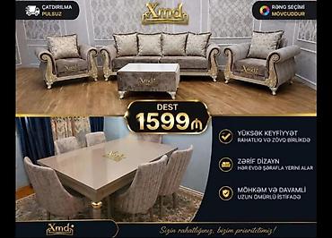 goyercin yemi: Klassik üslubda mebel dəsti – XMD Dəst tərkibi: - Qonaq otağı üçün — 1