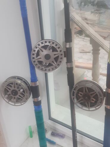 tamet toptan satış: Balıqçılıq çubuqları və metal makaralar dəsti - Teleskopik balıqçılıq