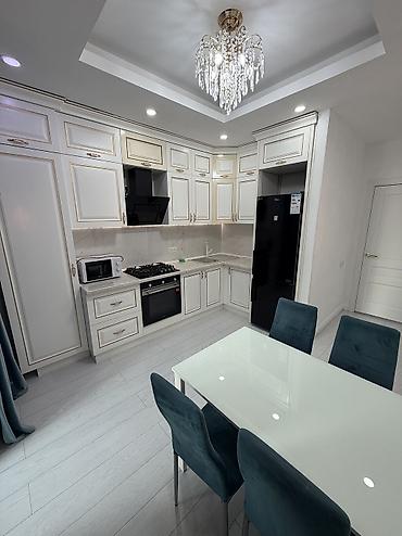 квартира 11 микрорайон: 1 комната, 46 м², Асанбай мкр Элитка, 11 этаж, Дизайнерский ремонт — 2